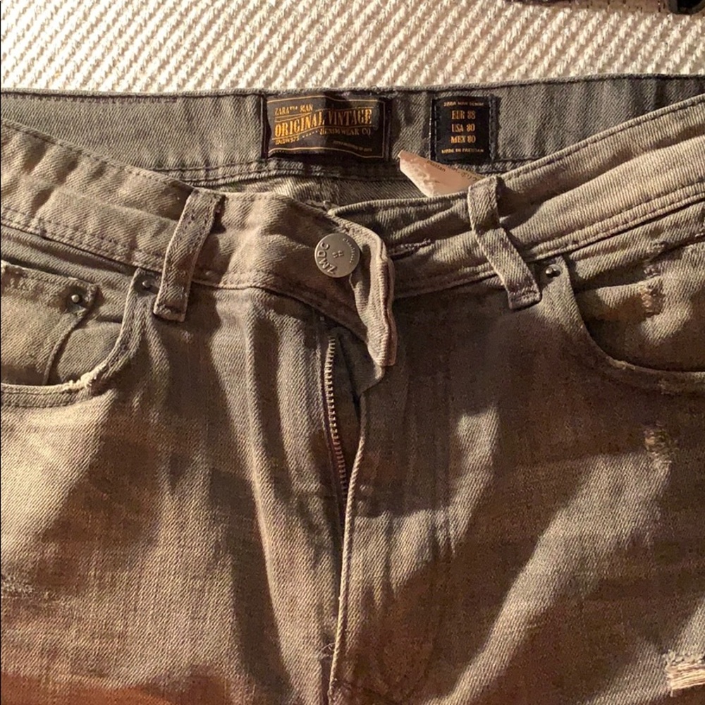 MENS ZARA JEANS - Picture 5 of 6